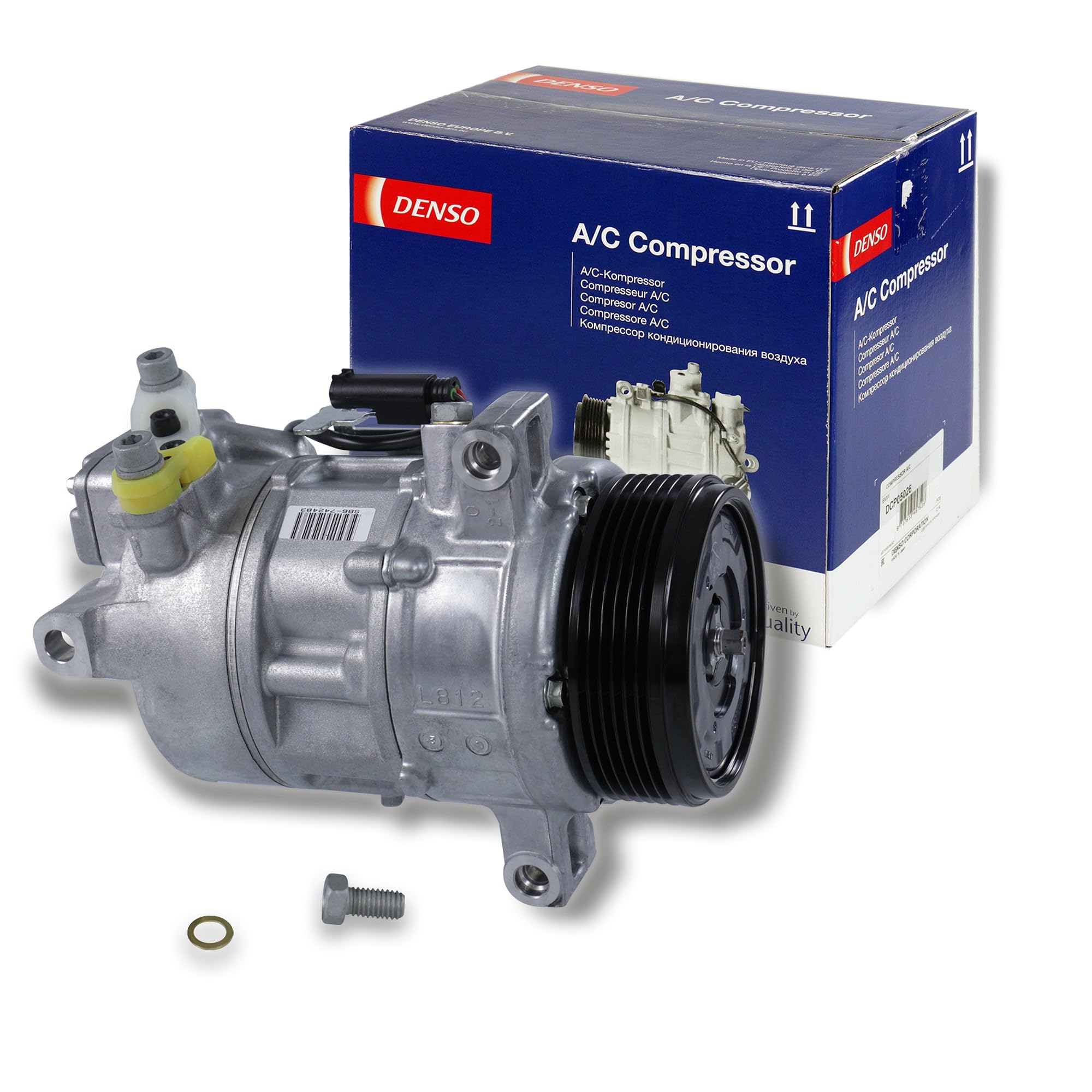 COMPRESSOR AIR CONDITIONING DCP05026 FOR BMW 1/E87/3/E9 N47D20A/C M47D20 2.0L