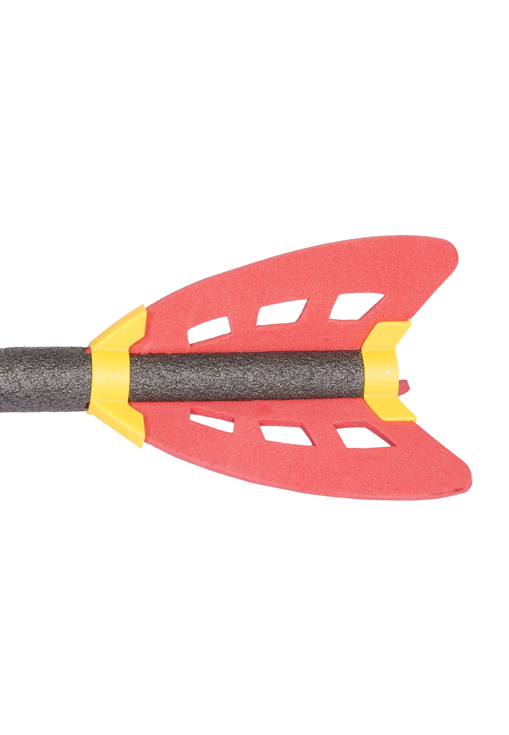 Trespass - Razzo Giocattolo Morbido in gommapiuma per Bambini, Colore: Rosso/Blu (Confezione da 2)