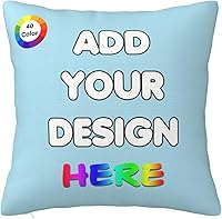 Vista 131 de Funda de almohada personalizada con nombre de texto fotográfico, funda de almohada impresa de dos lados para cumpleaños, Navidad, aniversario