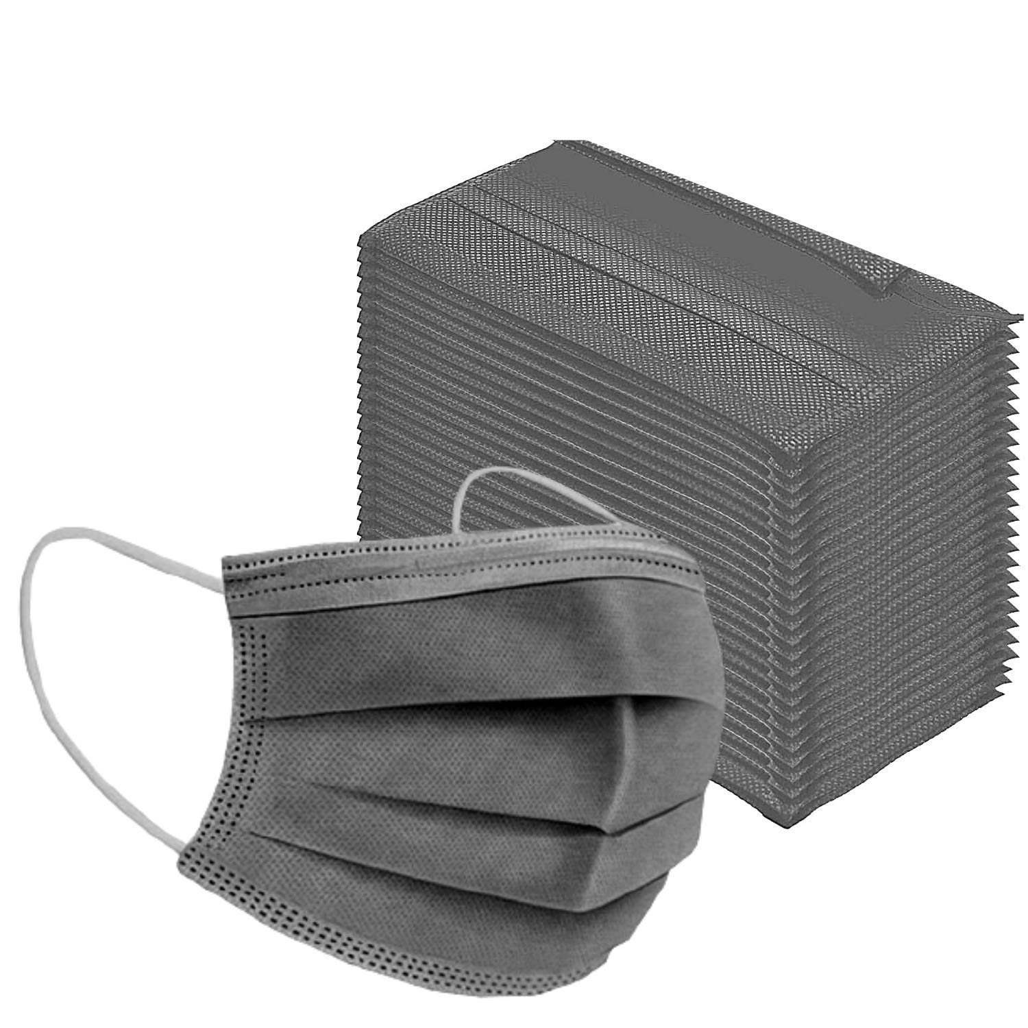 WELLSTAR�3 Ply Protective Mask with Nose Pin, ISO Certified, Bacterial Filtration Efficiency Grey Colour Pack of 100 (B09GLWQXGC) Amazon Price History, Amazon Price Tracker