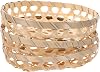 1 Set Bamboo Baskets Flat Shallow Baskets Liner Rectangular Baskets Blanket Baskets Vegetable Kitchen Baskets Egg Basket Storage Baskets Round Baskets 3pcs