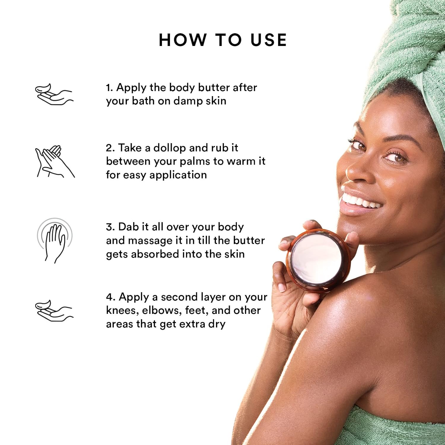 WOW Skin Science Shea Body Butter Himalayan Rose, Shea Butter for Skin, Body Butters Dry Skin Lotion, Stretch Mark Cream, Hand Lotion for Women, Shea Butter Body Butter Moisturizer Oil (200ml) : Beauty & Personal Care