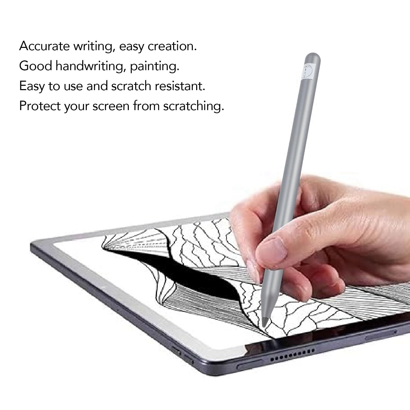 AP500U Lápiz Capacitivo para Tab M11, 4096 Sensibilidad a la Presión Soporte de Rechazo de Palma Protocolo LPP 2.0, Artesanía Profesional, Escritura Digital, Dibujo, Marcado de
