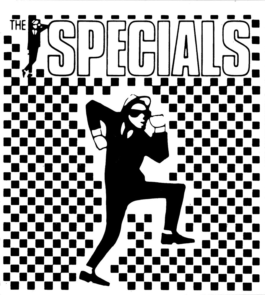 Ska Checkered STICKER VINYL DECAL 2-TONE RUDE BOY GIRL SPECIALS
