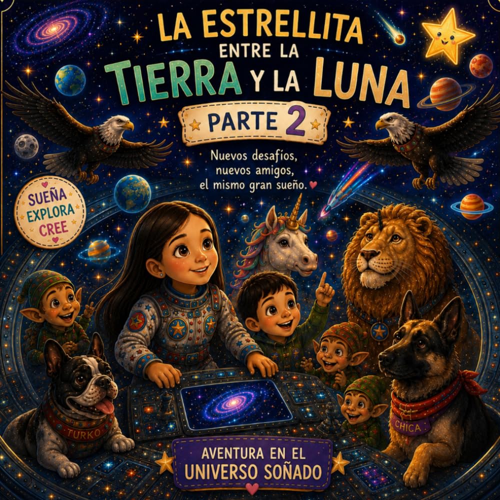La estrellita entre la tierra y la luna. Parte 2: Aventura en el universo soñado