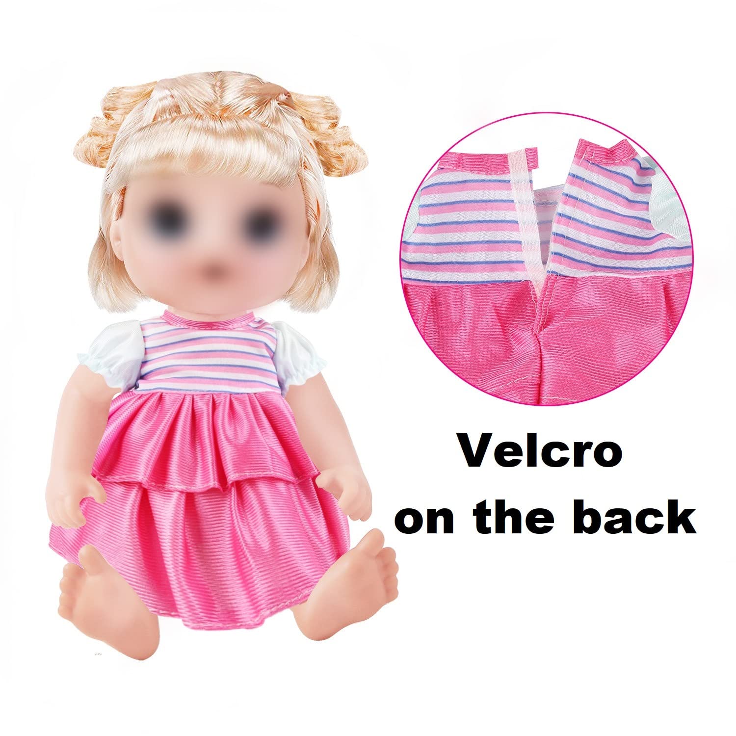 Dolls clothing for 1415 inches doll '' with a dresses,cardigan,booties