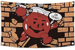 Kris Jenner Tapestry DuboM Kool Aid Man Flag