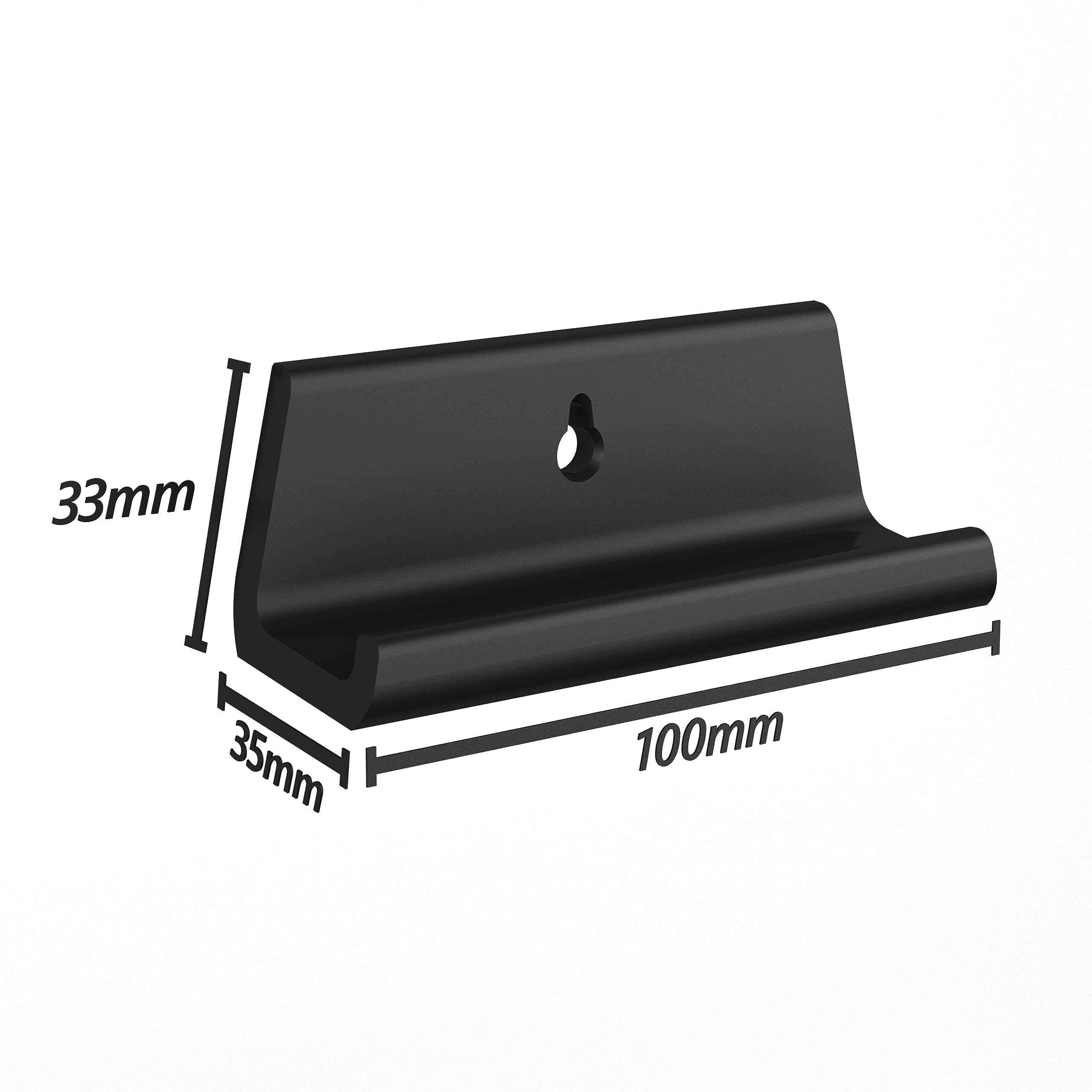 NewGround Designs Supporto da parete per dischi in vinile (4 pezzi) LP, supporto in vinile, scaffale, telaio, supporto per dischi 7"/10"/12" + Gatefold