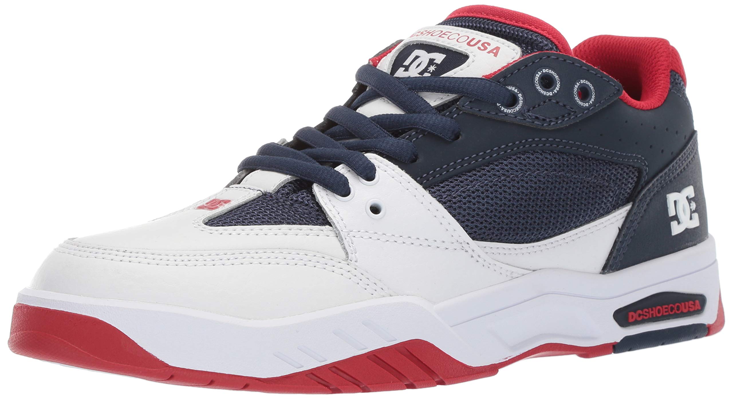 DC Maswell - Scarpe da skate da uomo, blu (Colore: bianco marino.), 43 EU