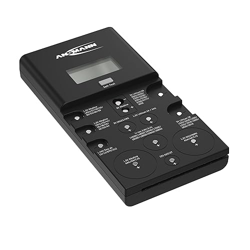Ansmann LCD de control de energía - Probador de batería profesional
