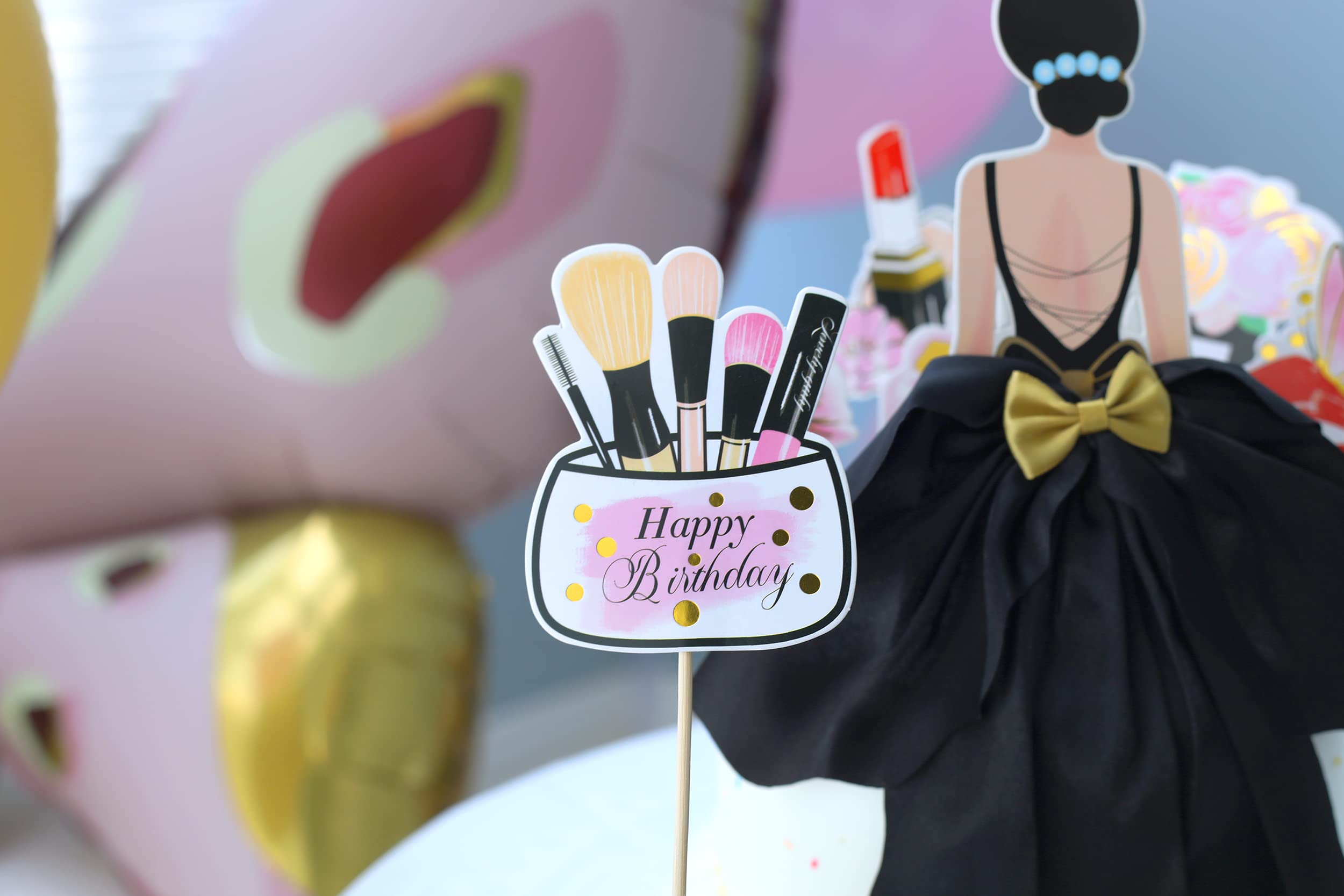 Décoration Dé Gâteau Pour Fille Maquillage - France