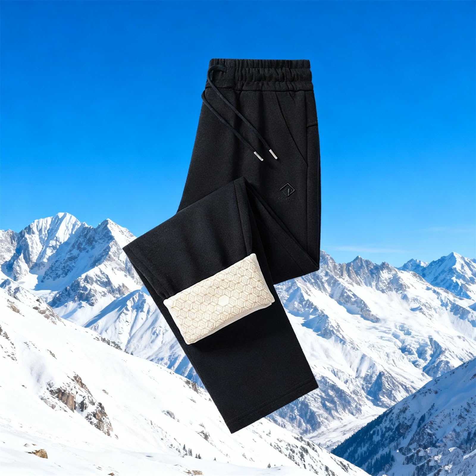 Generisch Pantalones de chándal para hombre, cálidos, pantalones de ocio, pantalones de deporte, pantalones de entrenamiento, pantalones de correr, pantalones de trekking, pantalones funcionales