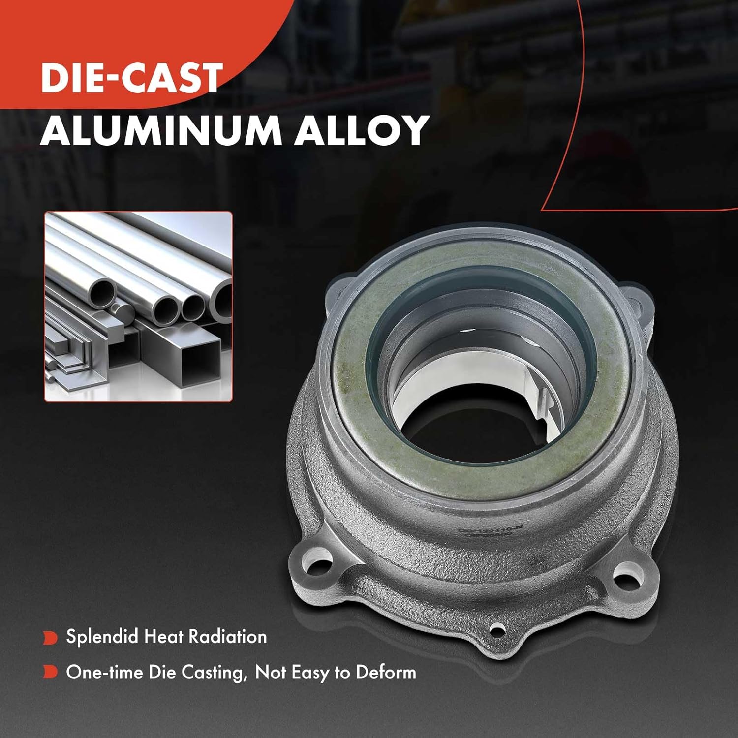 A-Premium Standard Volume Oil Pump with O-Ring Compatible with Ford F-250, F-350, F-250 Super Duty, F-350 Super Duty, E-350 Econoline Club Wagon, E-450 Super Duty, Econoline Super Duty, Excursion