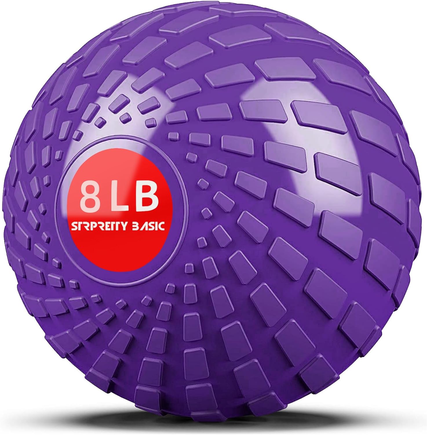 STRPRETTY BASIC Medicine Ball 8 lbs Weighted Slam Ball for