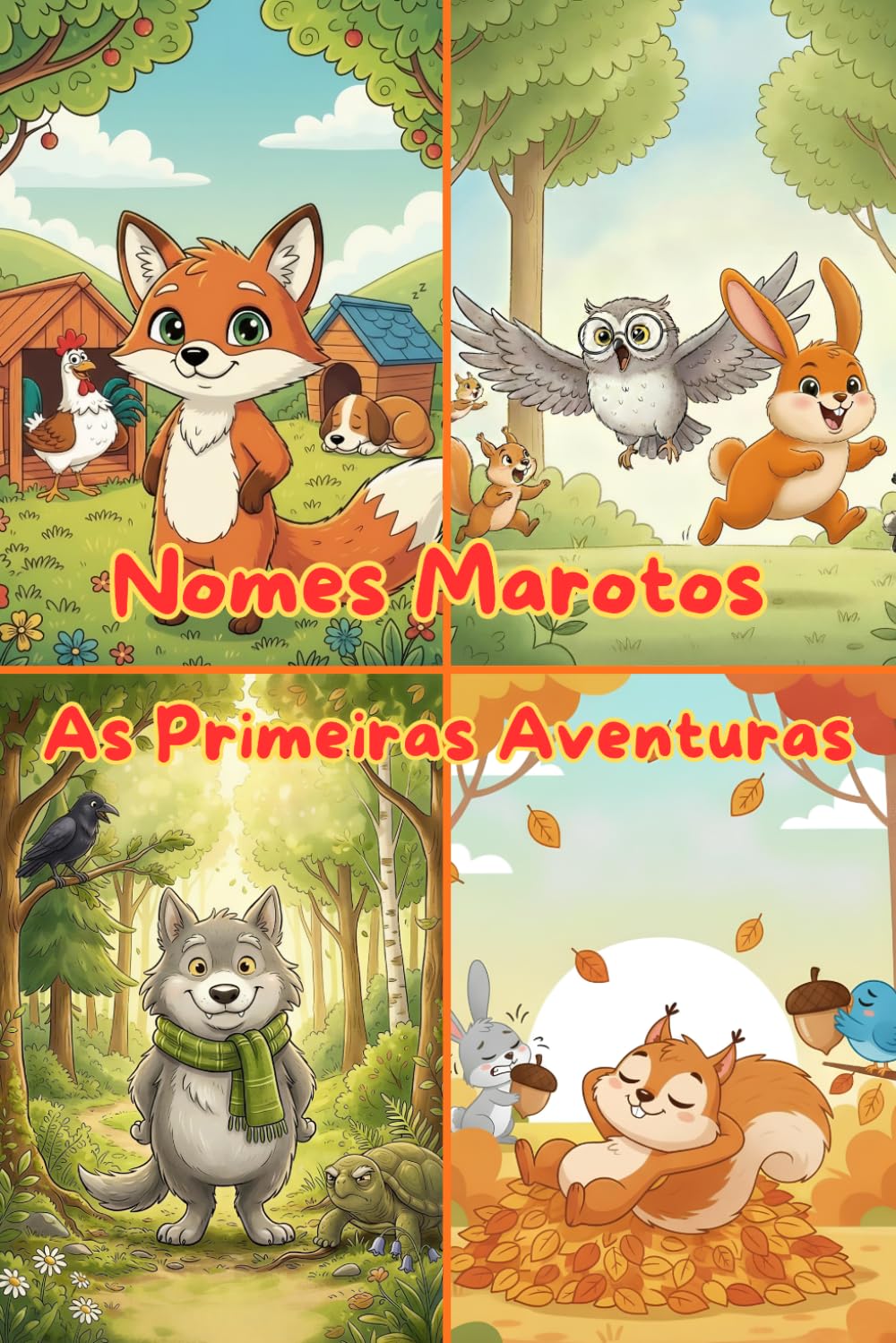Nomes Marotos: As Primeiras Aventuras: Coleção de Contos para Crianças - 4 Histórias Infantis sobre Honestidade, Astúcia e Valores para Ler em Família (Coleção Nomes Marotos)