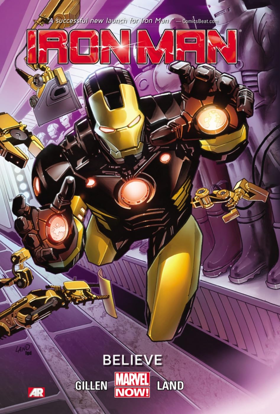 Iron Man 1: Believe Paperback – January 1, 2013