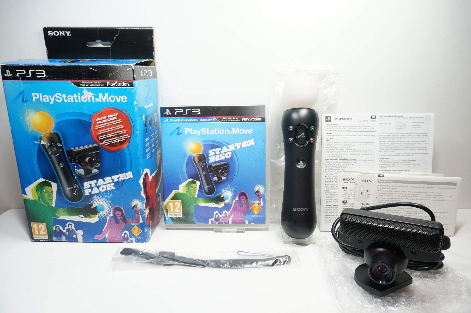 Pack découverte PlayStation Move (Manette + camera PlayStation Eye + disque démo)
