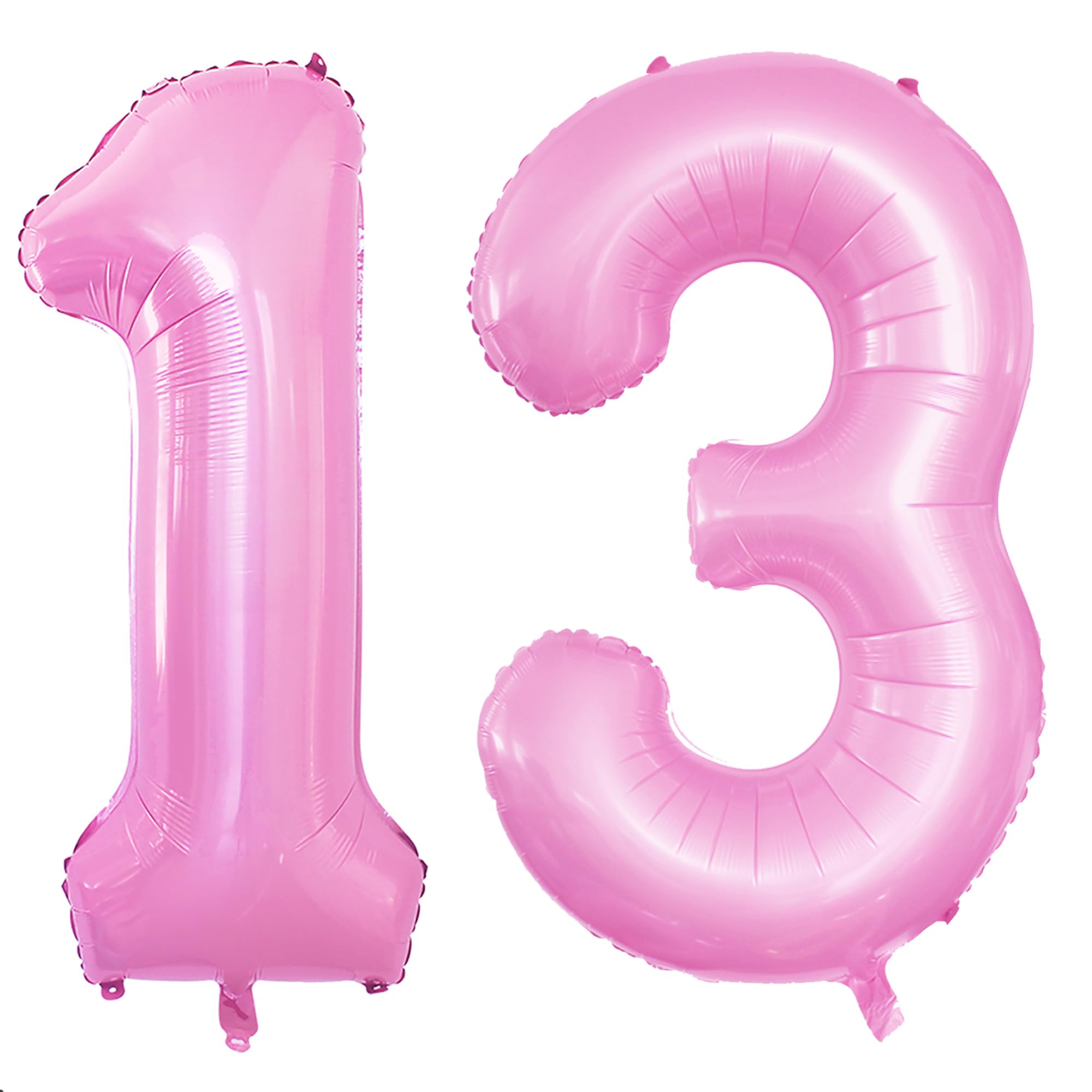GOER Number 13 Balloons for 13th Birthday Sweet 13 Party Decorations,42 Inch Jumbo Foil Helium 31 Balloons for 31st Birthday Party Decoration (Light