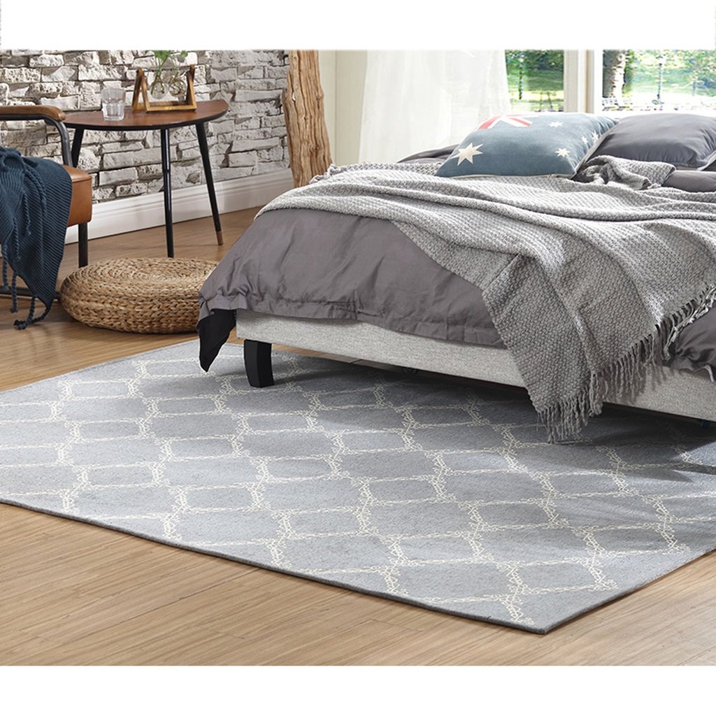 Tapis moderne rectangulaire 120x180 pour régler les sols froids