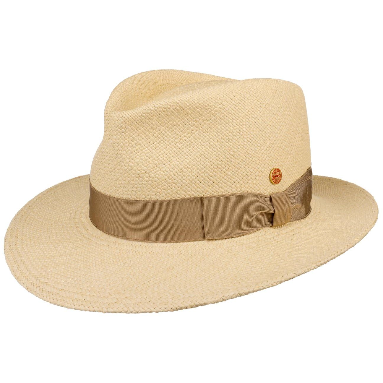 MAYSER Cappello Bogart Panama Paglia Protezione UV 80 Prodotto in UE Unisex Primavera Estate