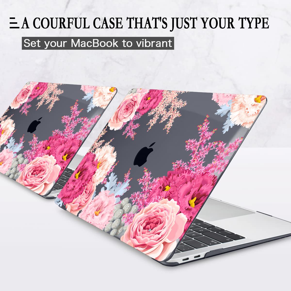 Amazon.co.jp: CISSOOK MacBook Air 13 インチ ケース ゴージャスな花
