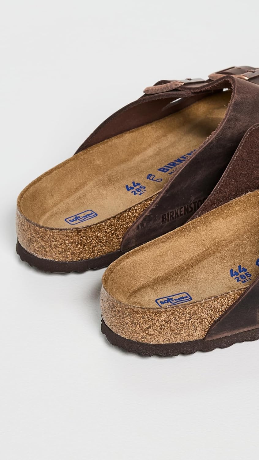 Birkenstock Women's Sandales Arizona Sfb Cuir Suede Earth Red - Image 4