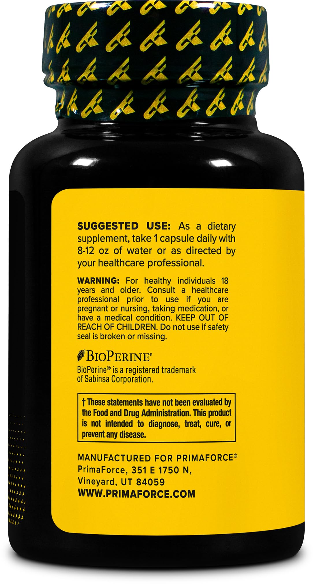 Primaforce DIM Supplement (Diindolylmethane) 300mg 60 Vegetarian Capsules — Amazon image 3