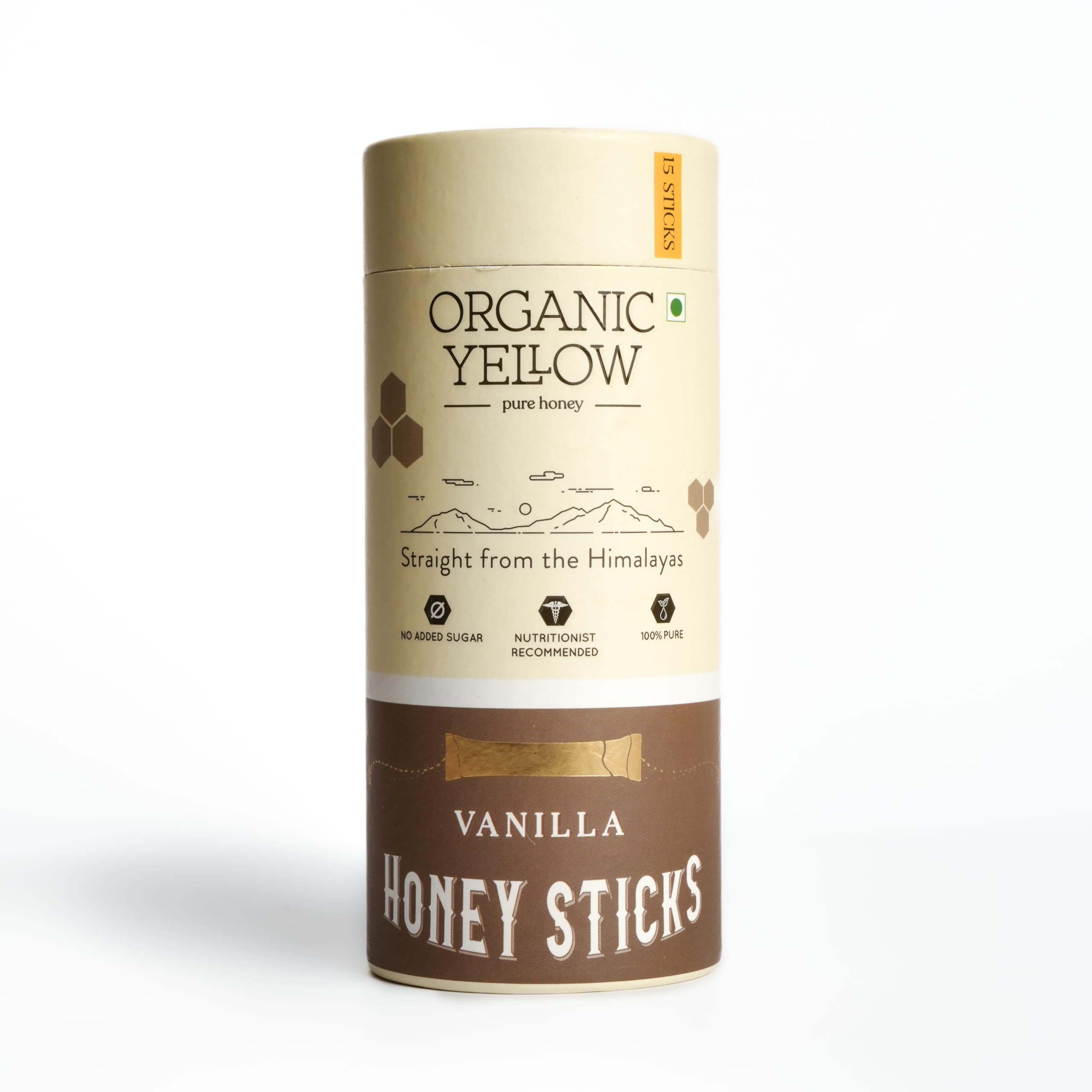 Organic Yellow Honey Sticks (30 Single Sticks - 2 Pack) (Medium, Vanilla) (B0DF2T62C8) Amazon Price History, Amazon Price Tracker
