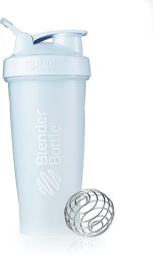 Botella Classic mezcladora de BlenderBottle Blanco congelado