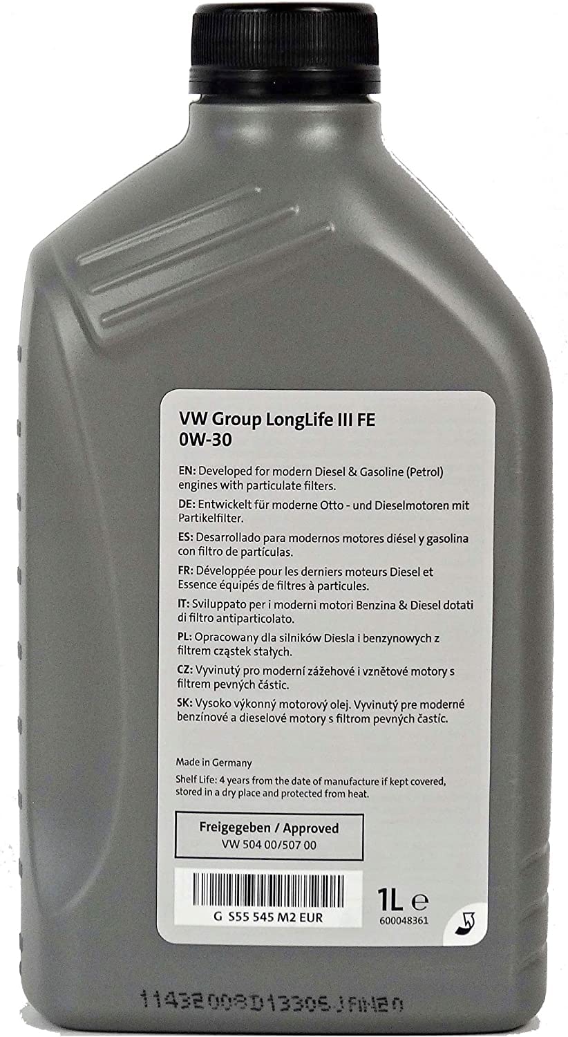 Amazon | アウディ/フォルクスワーゲン LLSエンジンオイル 0W-30