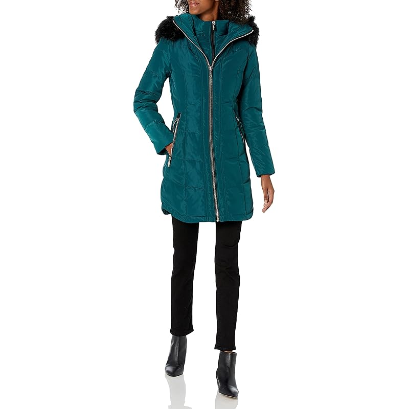 karl lagerfeld puffer jacket women's