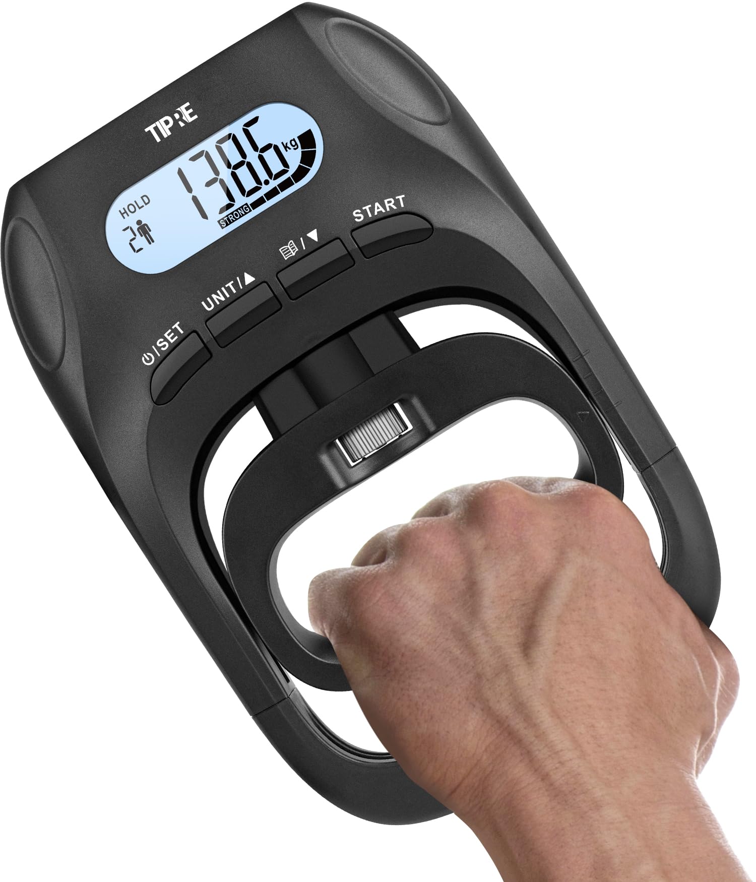 Grip Strength Tester, 396Lbs/180Kg Digital Hand Dynamometer Grip Strength Meter Usb Lcd Screen Hand Grip Dynamometer Comfortable To Use
