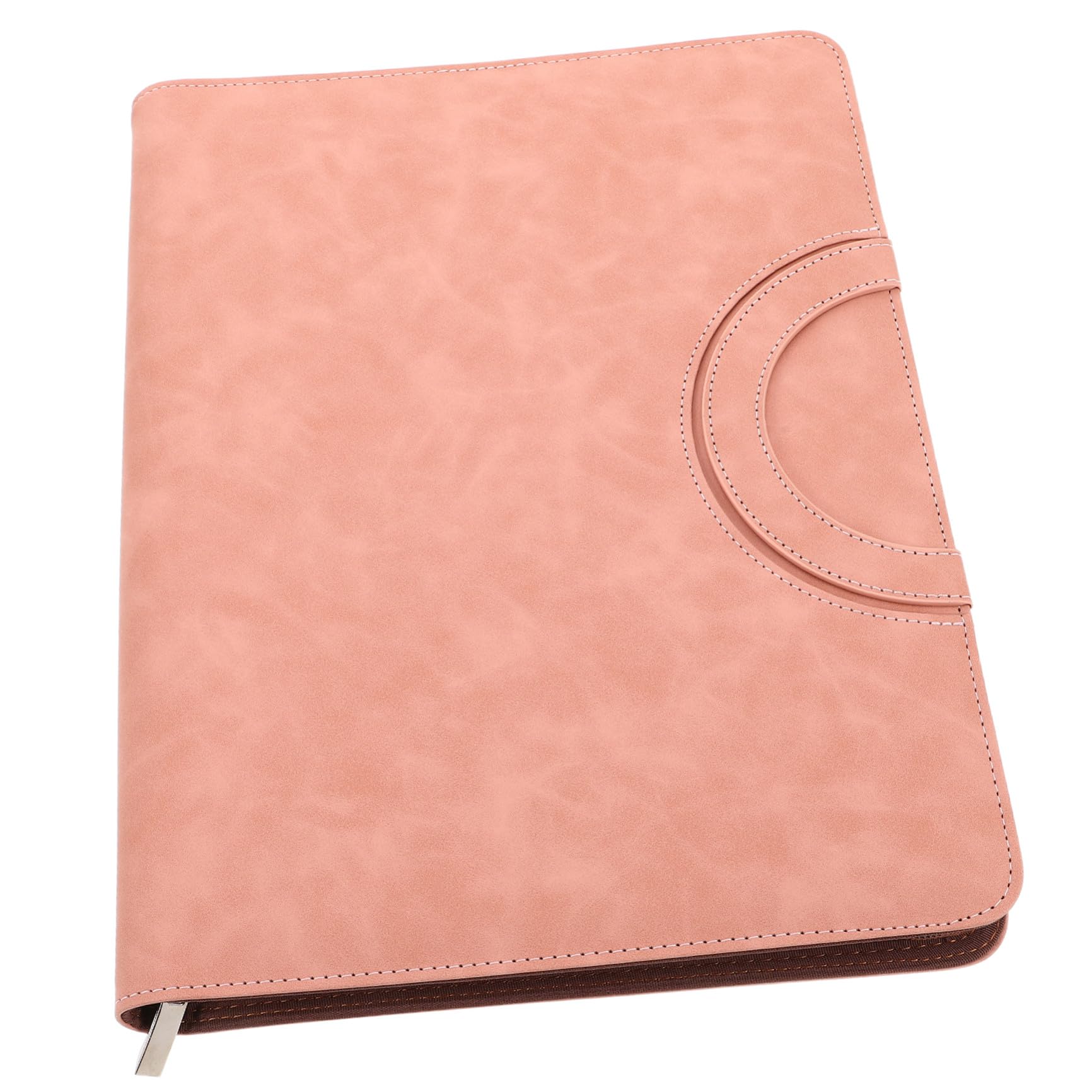Organizzatore Multifunzionale per Documenti con Zip Sicura Custodia per Documenti A4 in Pu per Viaggio e Uso Domestico Rosa per Professionisti e Studenti