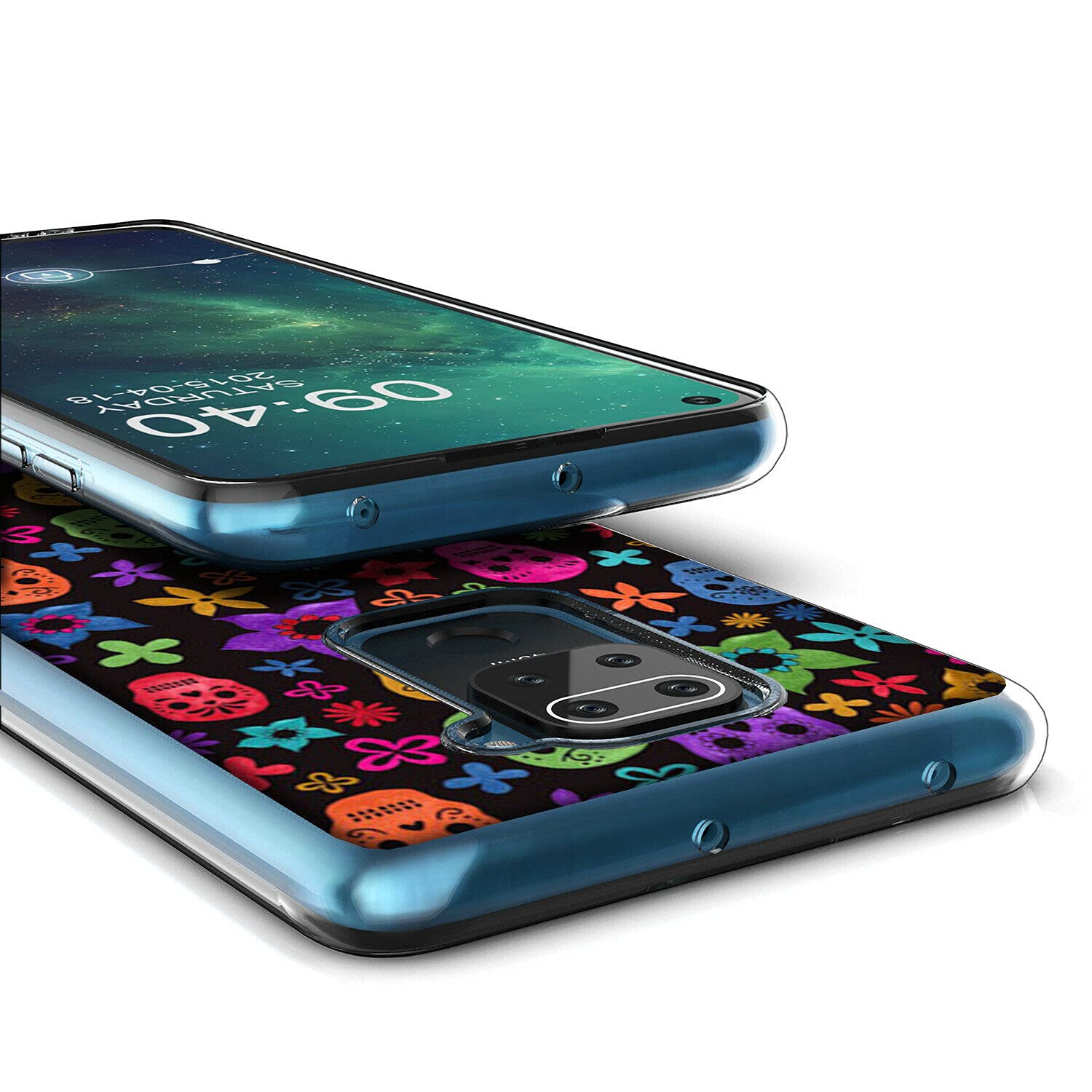 Mixroom - Cover Custodia Back case In TPU Silicone Morbido Per Xiaomi Redmi Note 8T Fantasia Tasti Joystick L160