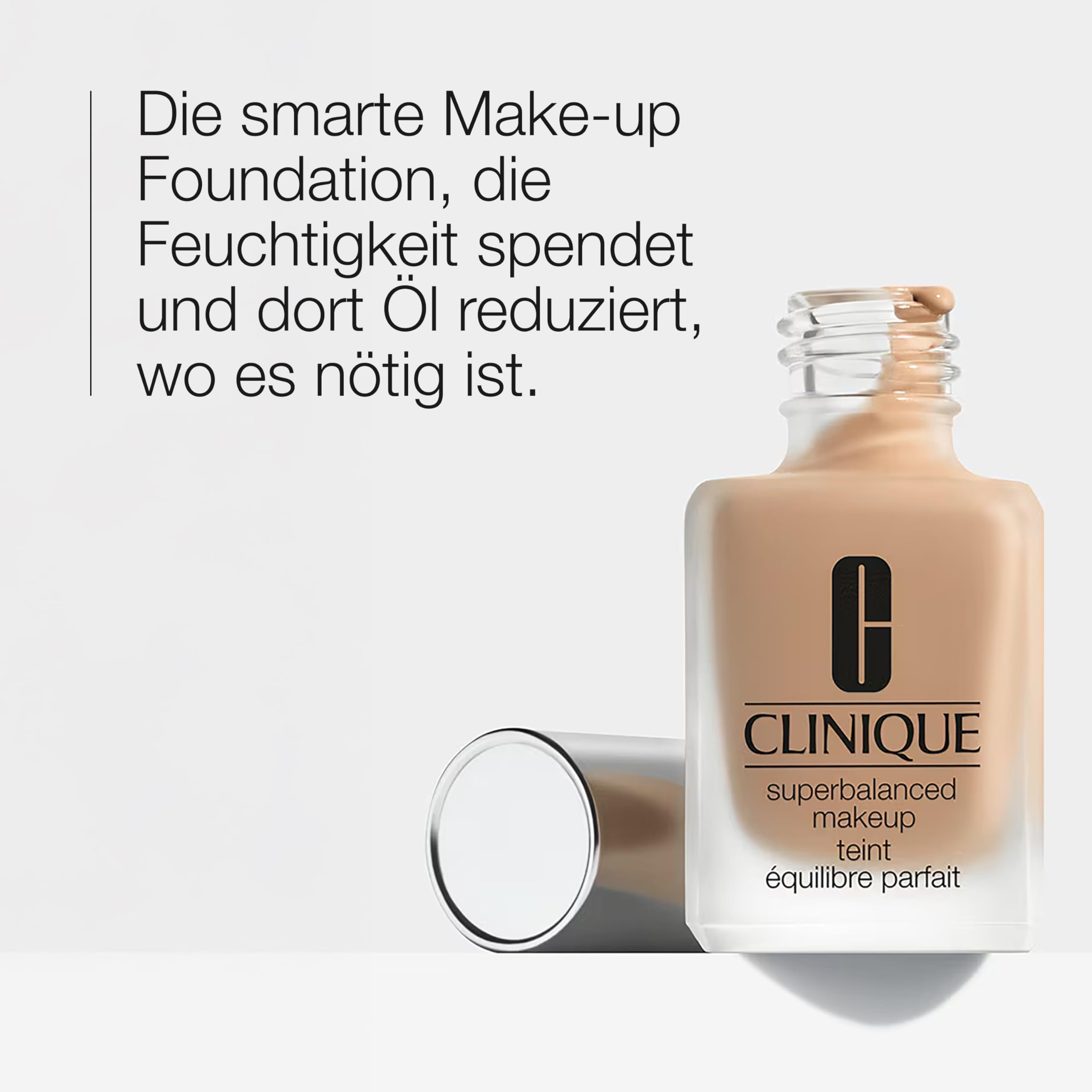 Clinique Superbalanced™ Makeup | Smarte Make-up Foundation für trockene bis ölige Haut | feuchtigkeitsspendend + pflegend