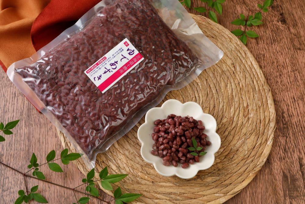 ゆであずき1kg 【無添加・国産・砂糖不使用】