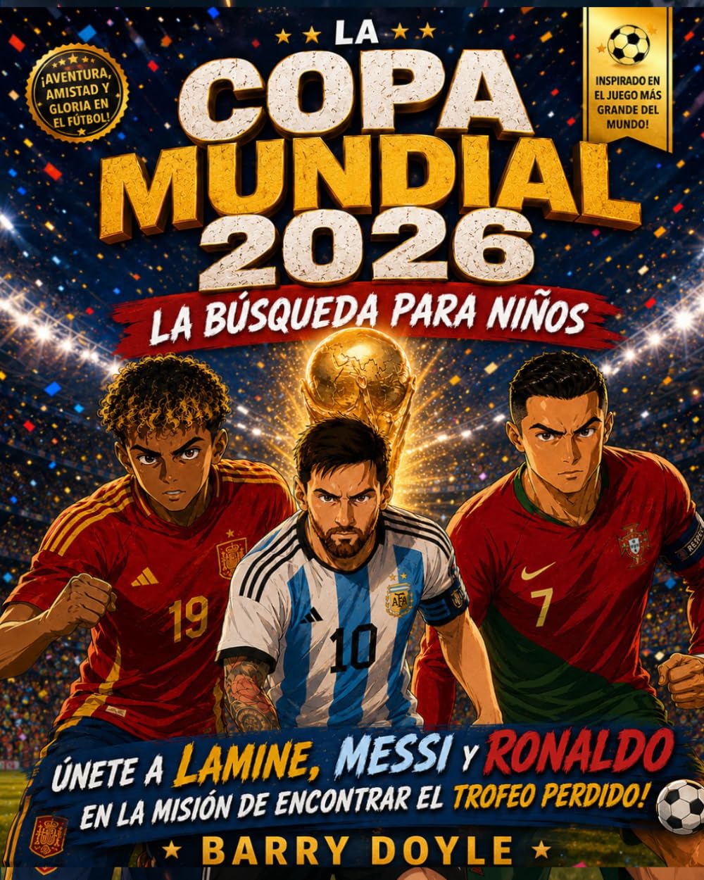 LA COPA MUNDIAL 2026 LA BÚSQUEDA PARA NIÑOS: ÚNETE A LAMIN, MESI y RONADO EN LA MISIÓN DE ENCONTRAR EL TROFEO PERDIDO!