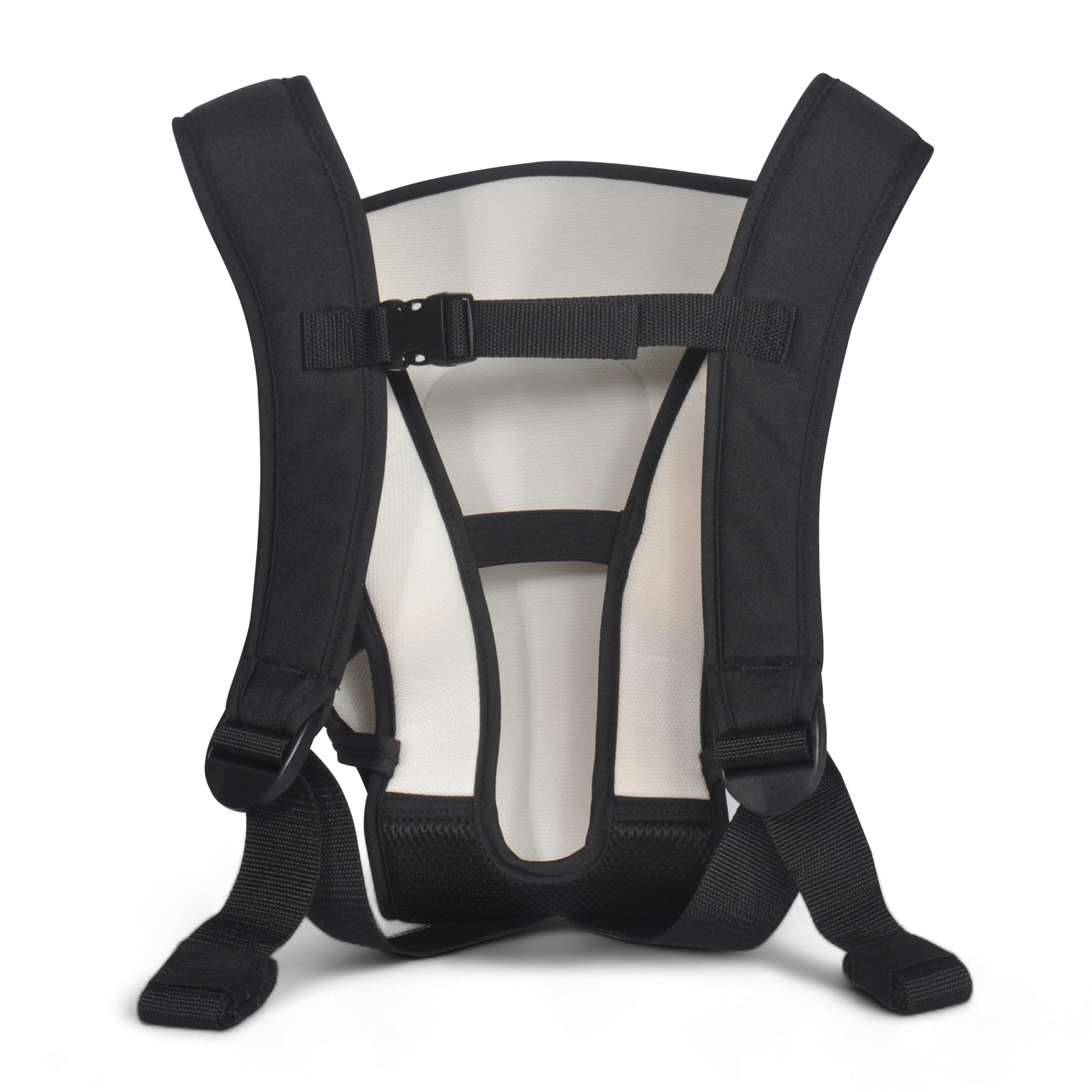 KikkaBoo Marsupio Neonato Estivo 0-36 Mesi MYRA, Ergonomico, 3 Posizioni, Spallacci regolabili, Traspirante, Leggero, fino a 9 kg, Nero
