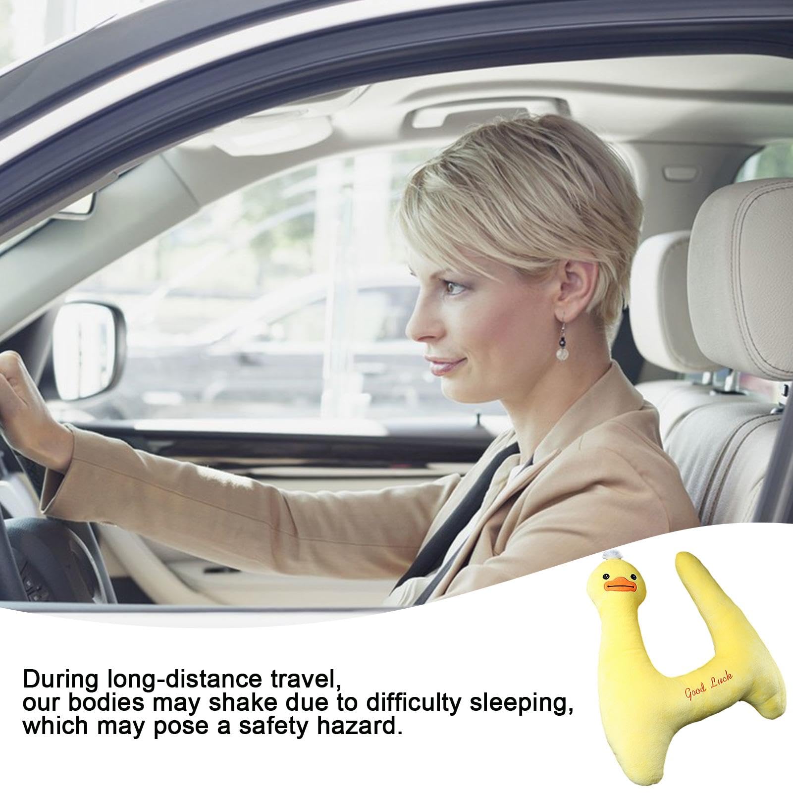 Poggiatesta per seggiolini auto per bambini – Cuscino da viaggio a forma | di H per aeroplani, simpatico unicorno rosa | Morbido cuscino per bambini, lavabile in lavatrice per bambini, comfort, viaggi