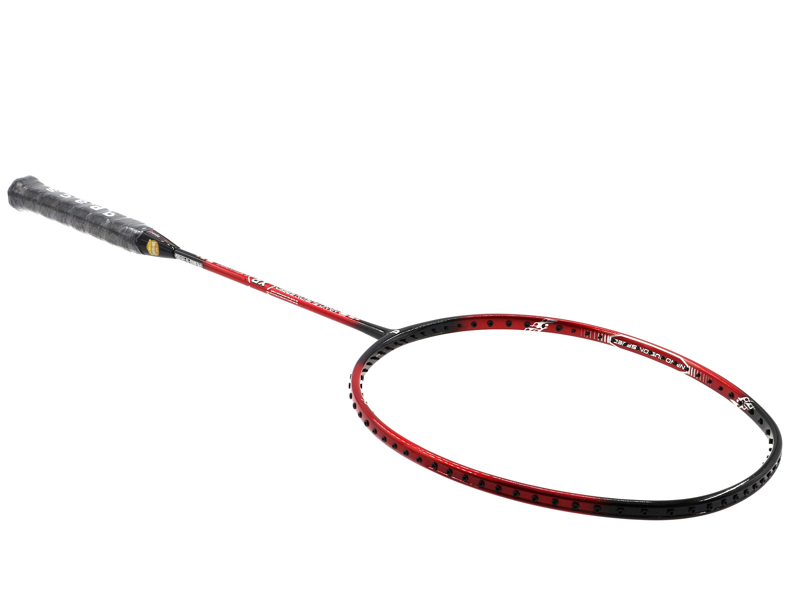 Buy Apacs Nano Fusion Speed XR Red Black (6U) Badminton Racket