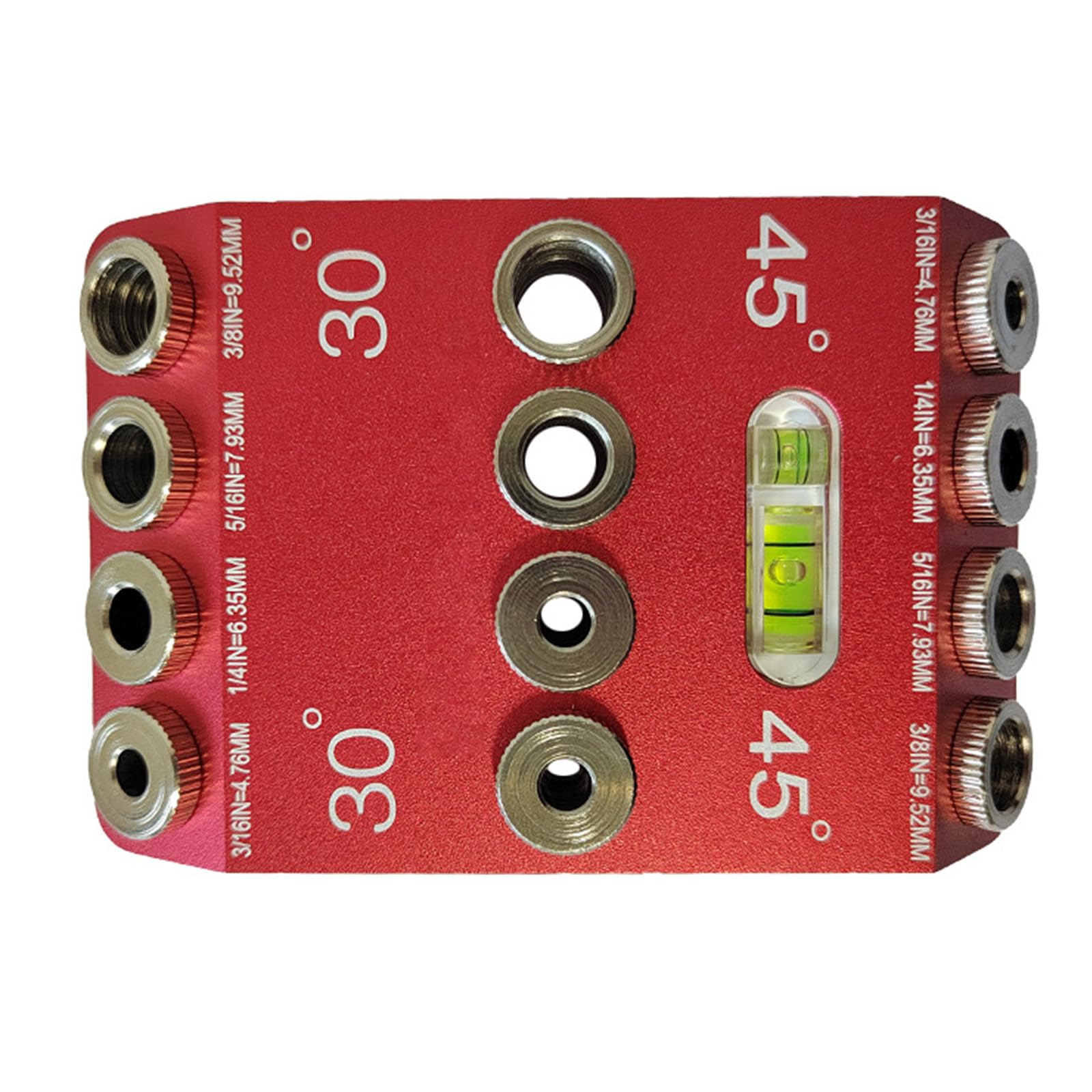 Jazuaiao A 30 45 90 Ngled Drill Guide For Cable Railing Drill Block Guide For Ngled Nd Straight Holes Jig For Installing Heavy Duty Jig For Furniture Making