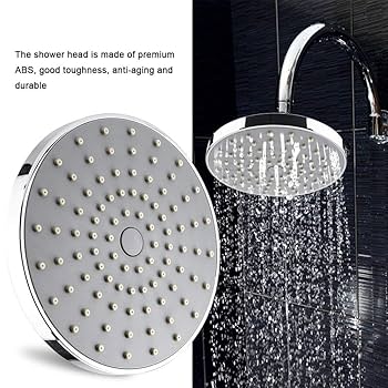 AISINYI High Pressure Rainfall Shower Head, 6 Inches Luxury Modern
