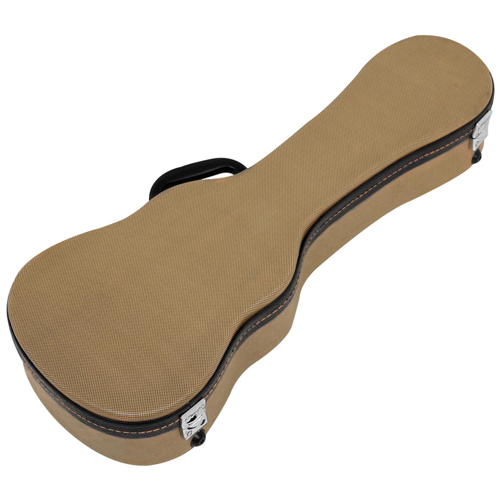 Custodia rigida per ukulele, custodia protettiva per ukulele, custodia protettiva per ukulele con imbottitura morbida