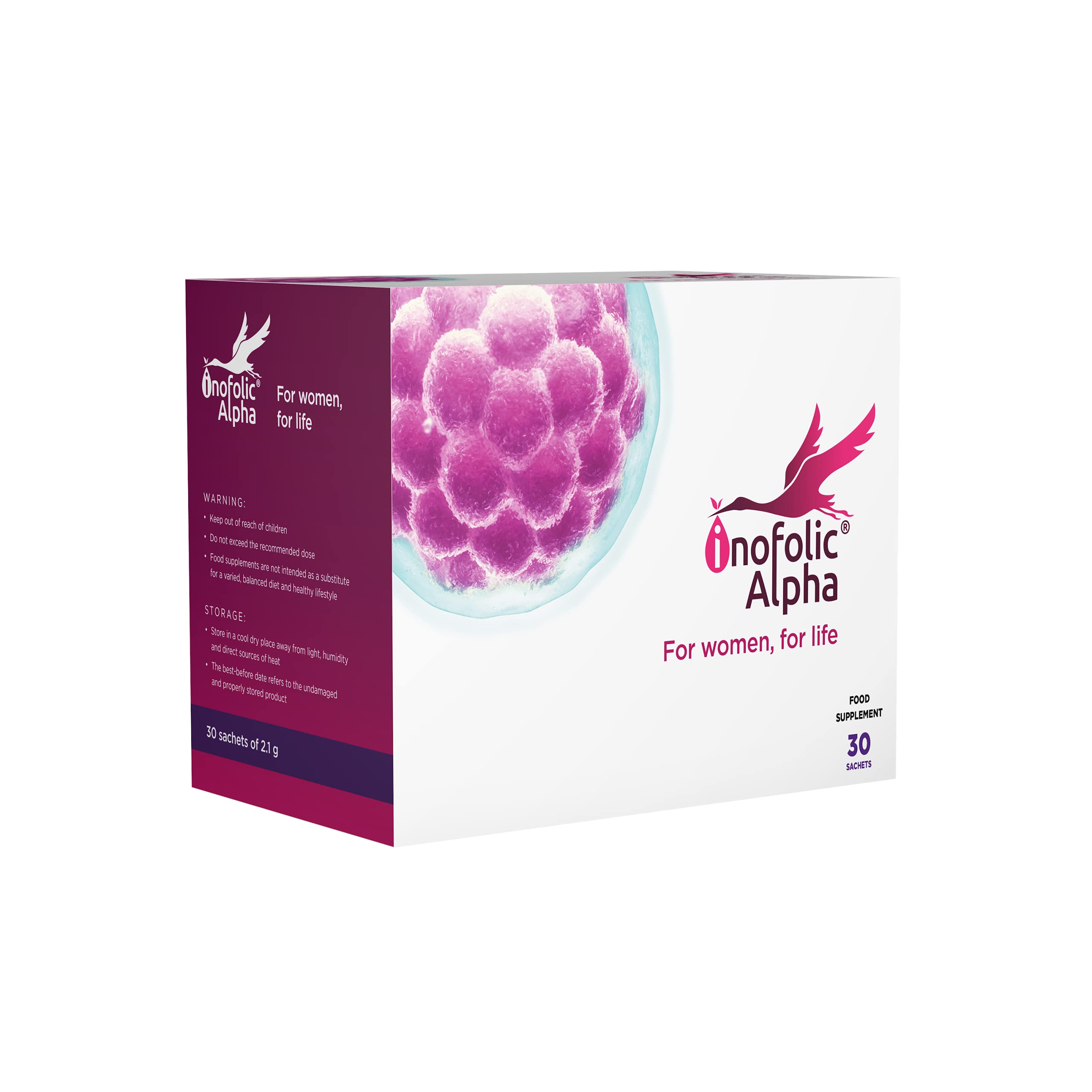 Inofolic Alpha Natural Support for PCOS in Women 95 Effective