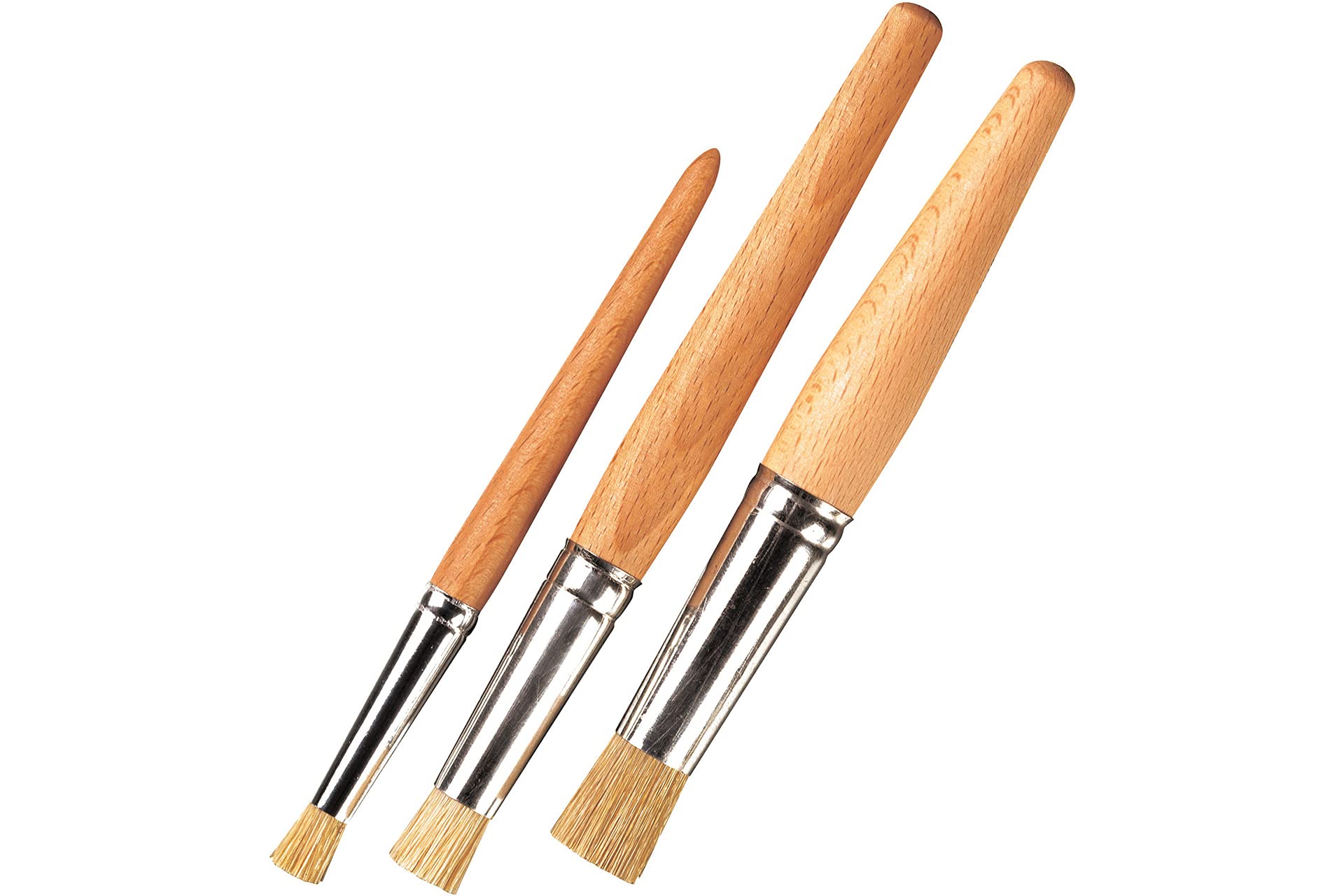 Jakar Stencil Brush Set Small, Medium & Large Brushes