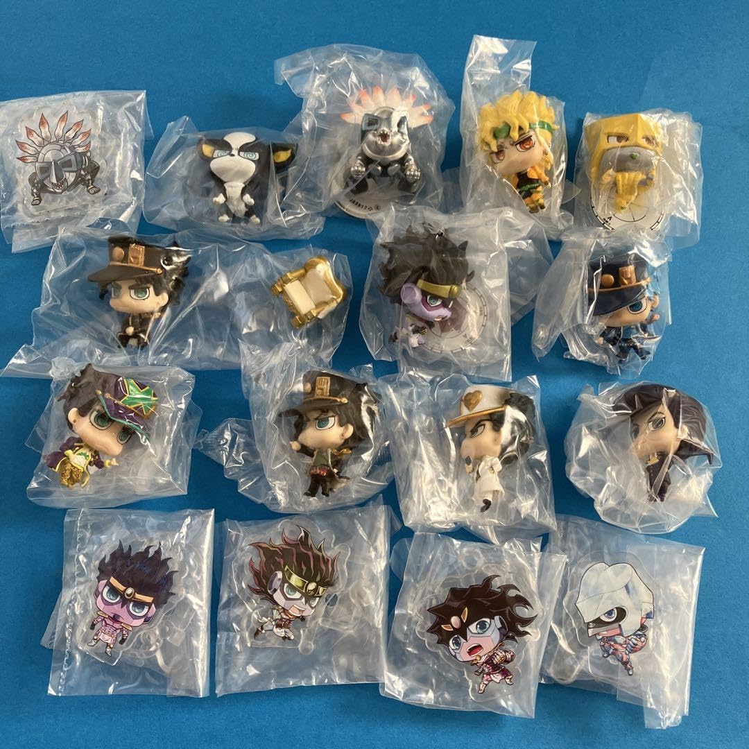 【良品】ジョジョの奇妙な冒険 イギー 東方仗助 空条承太郎 DIO キーホルダー TVアニメ『ジョジョの奇妙な冒険 スターダストクルセイダース