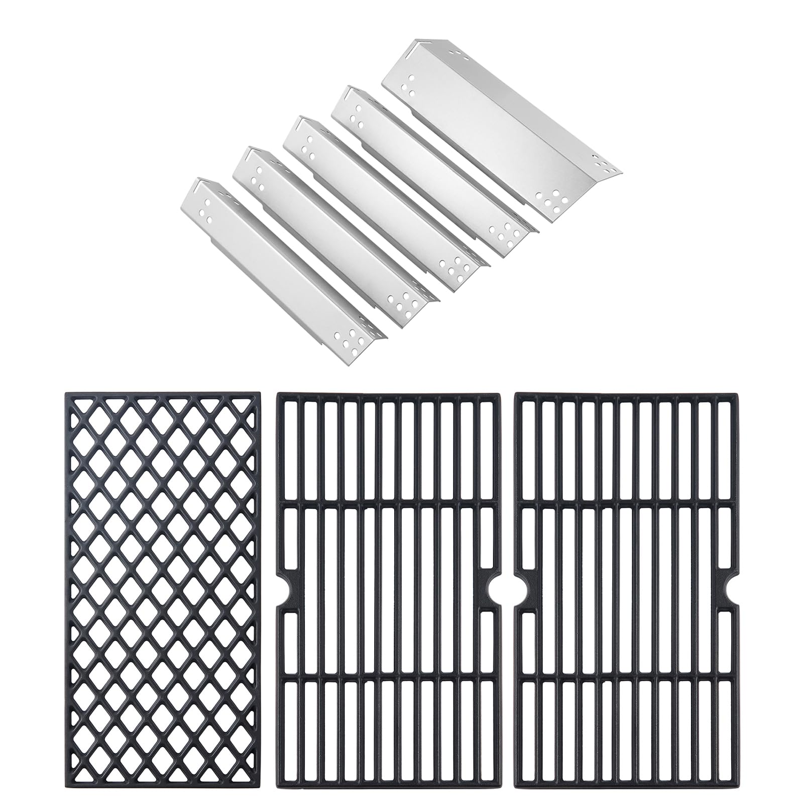 DGH474CRP Tende di calore Griglie di ricambio per Dyna Glo Grill Parti di ricambio DGH474CRP-D DGH474CRN-D Parti di griglie 70-02-411 Griglie Sear laterale Plus Piastra di calore del bruciatore 70-02