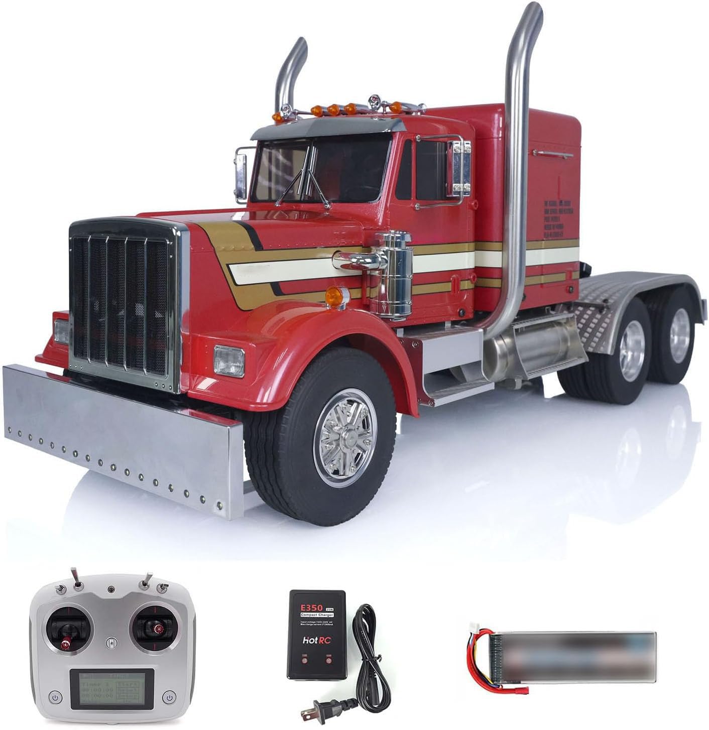 TOUCAN RC HOBBY 1 14 Semi Truck 56301 DIY Tamiya KingHauler 6x6 RC Tractor Truck RTR Metal Chassis