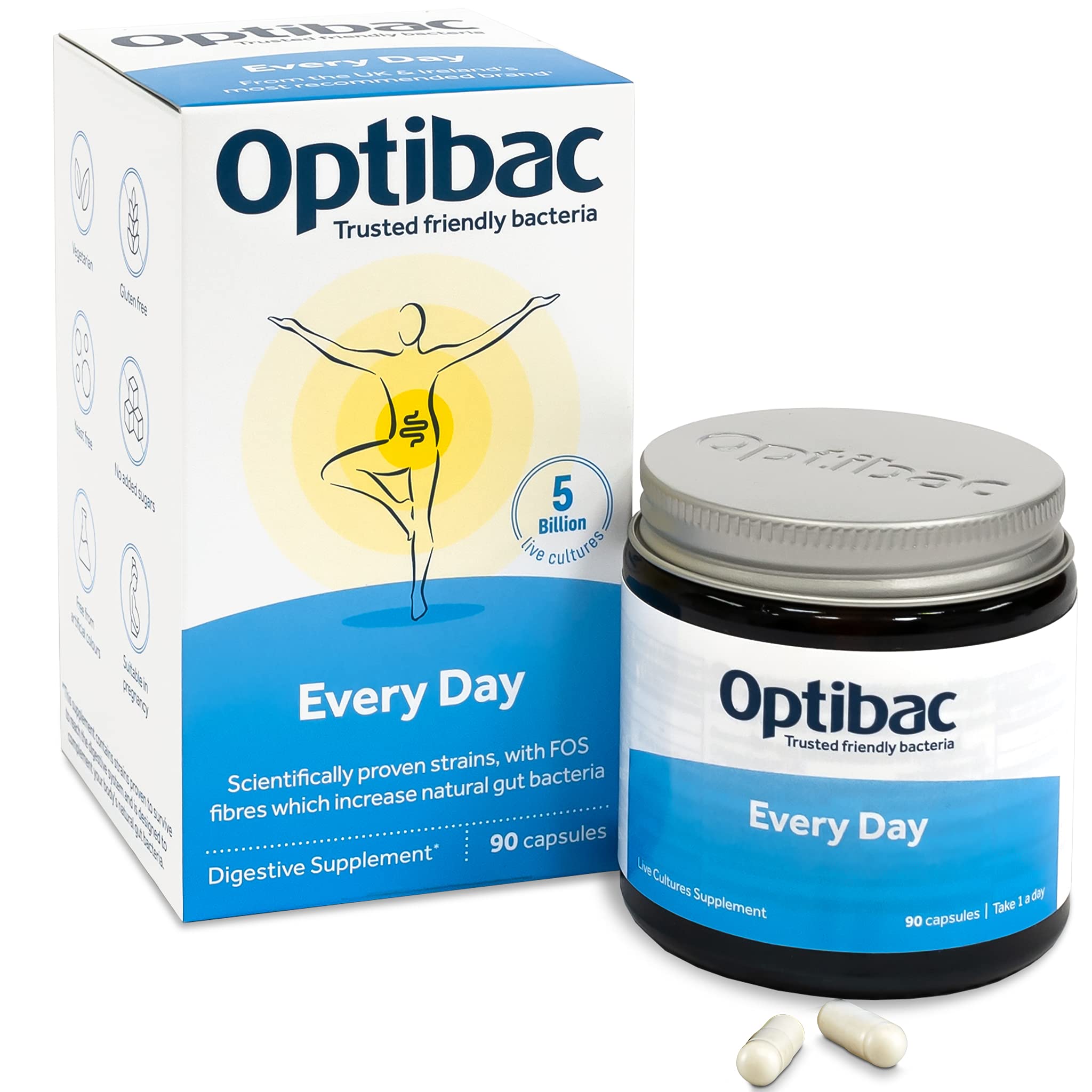 Optibac Every Day Good Bacteria Supplement Digestive System