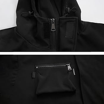 Amazon.com: XYXIONGMAO Casual Techwear Zipper Tactical